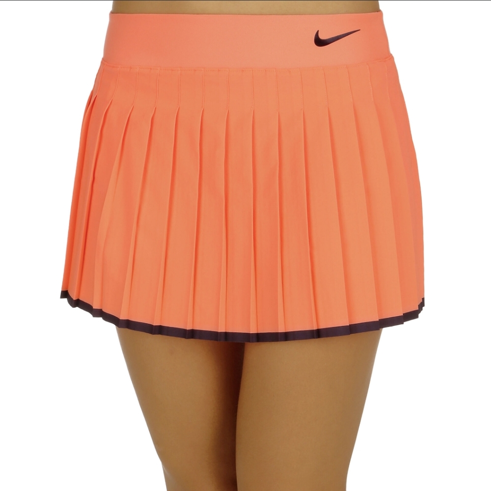 NIKE VICTORY TENNIS SKIRT/SKORT ORANGE